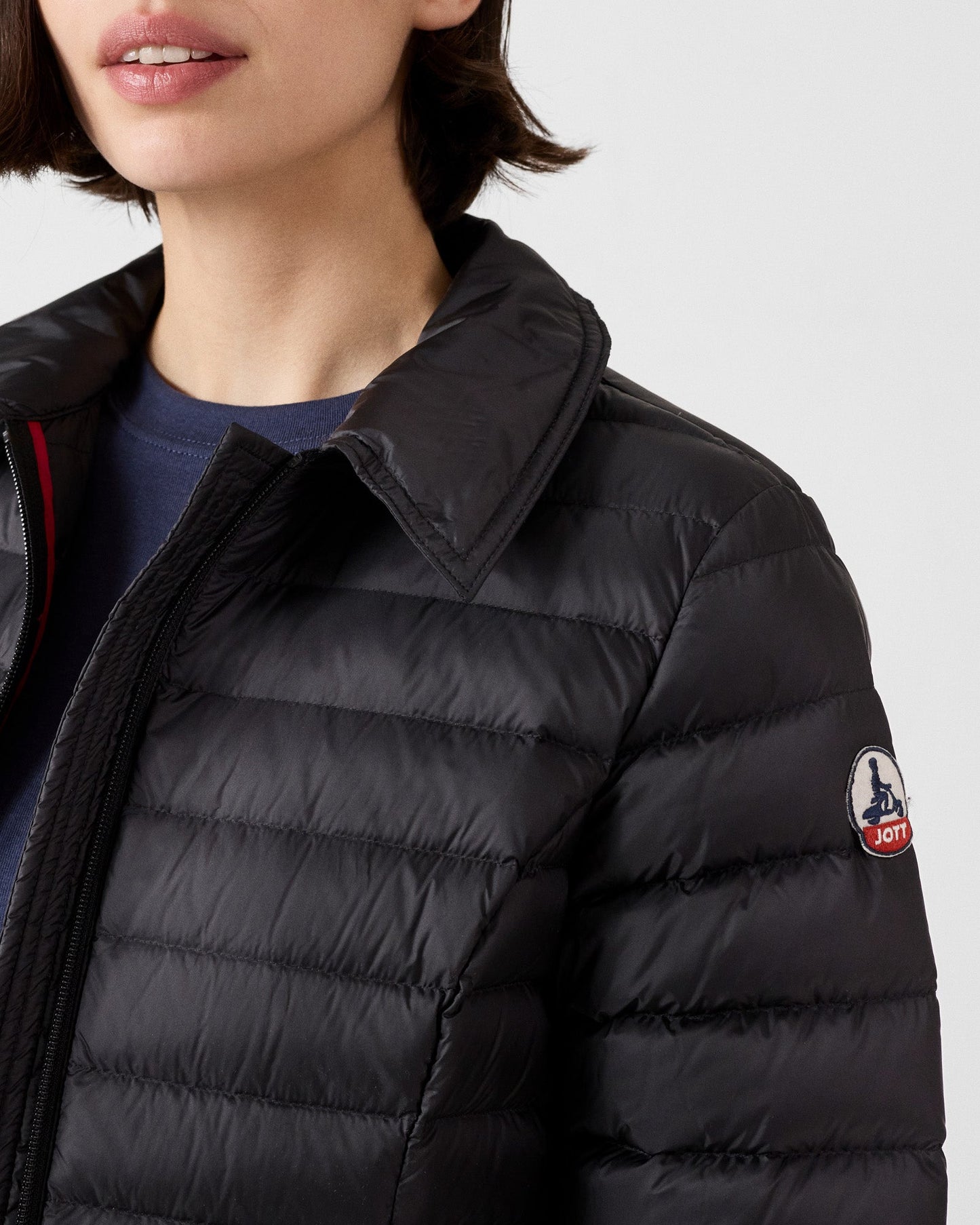 Doudoune à capuche mi-longue Noir Nour 2.0