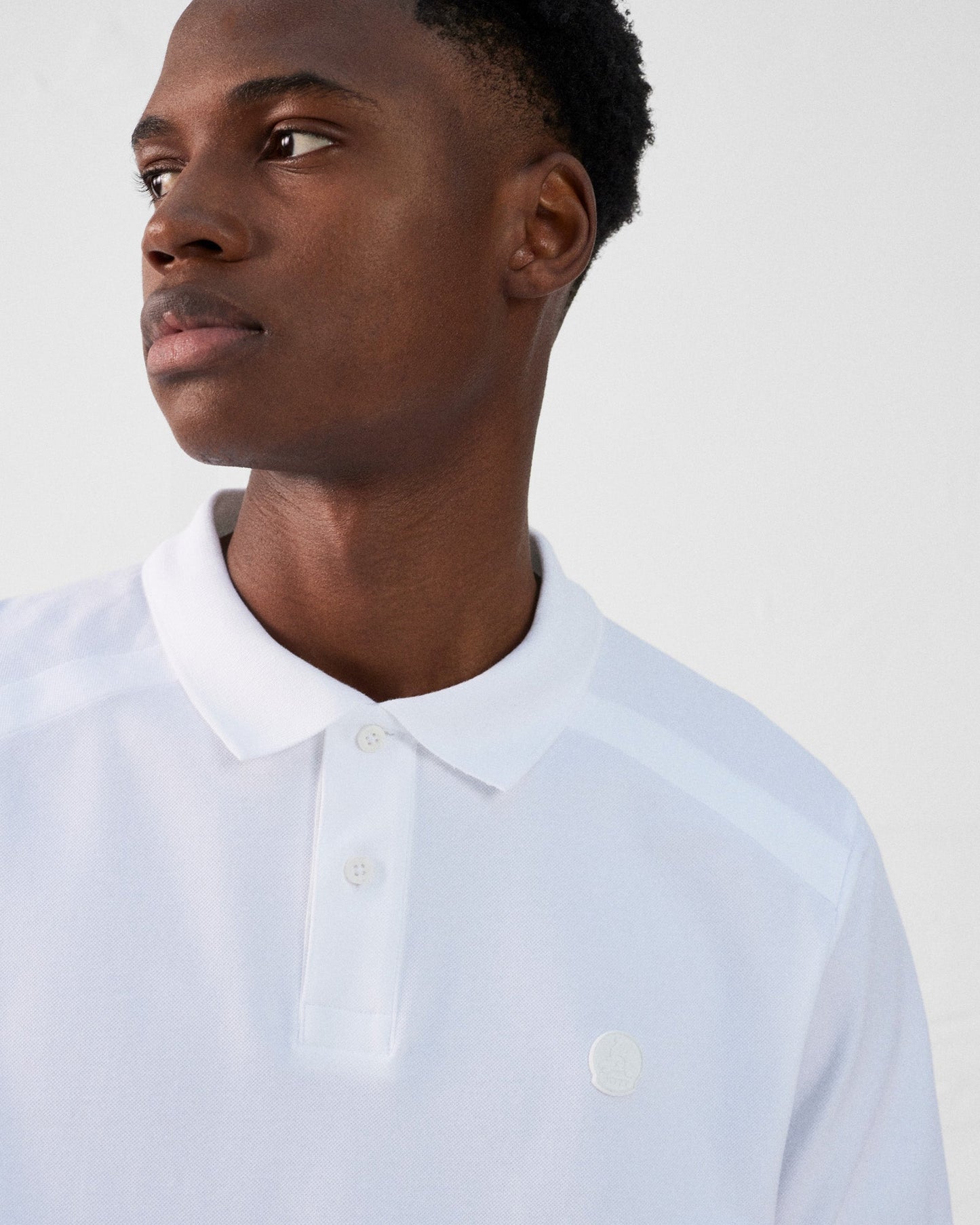 Polo en coton Blanc Alvaro