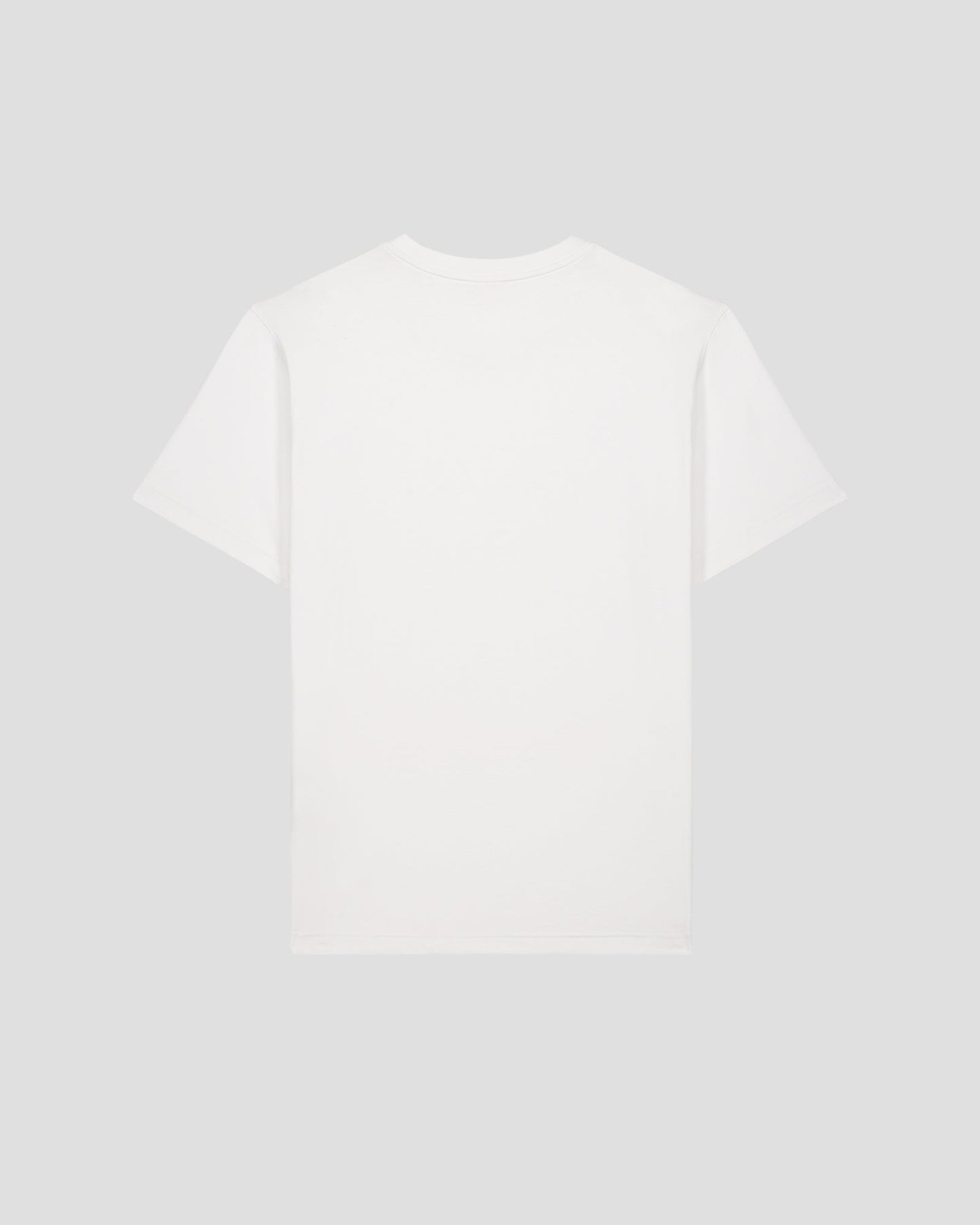 T-Shirt à col rond Blanc Petro