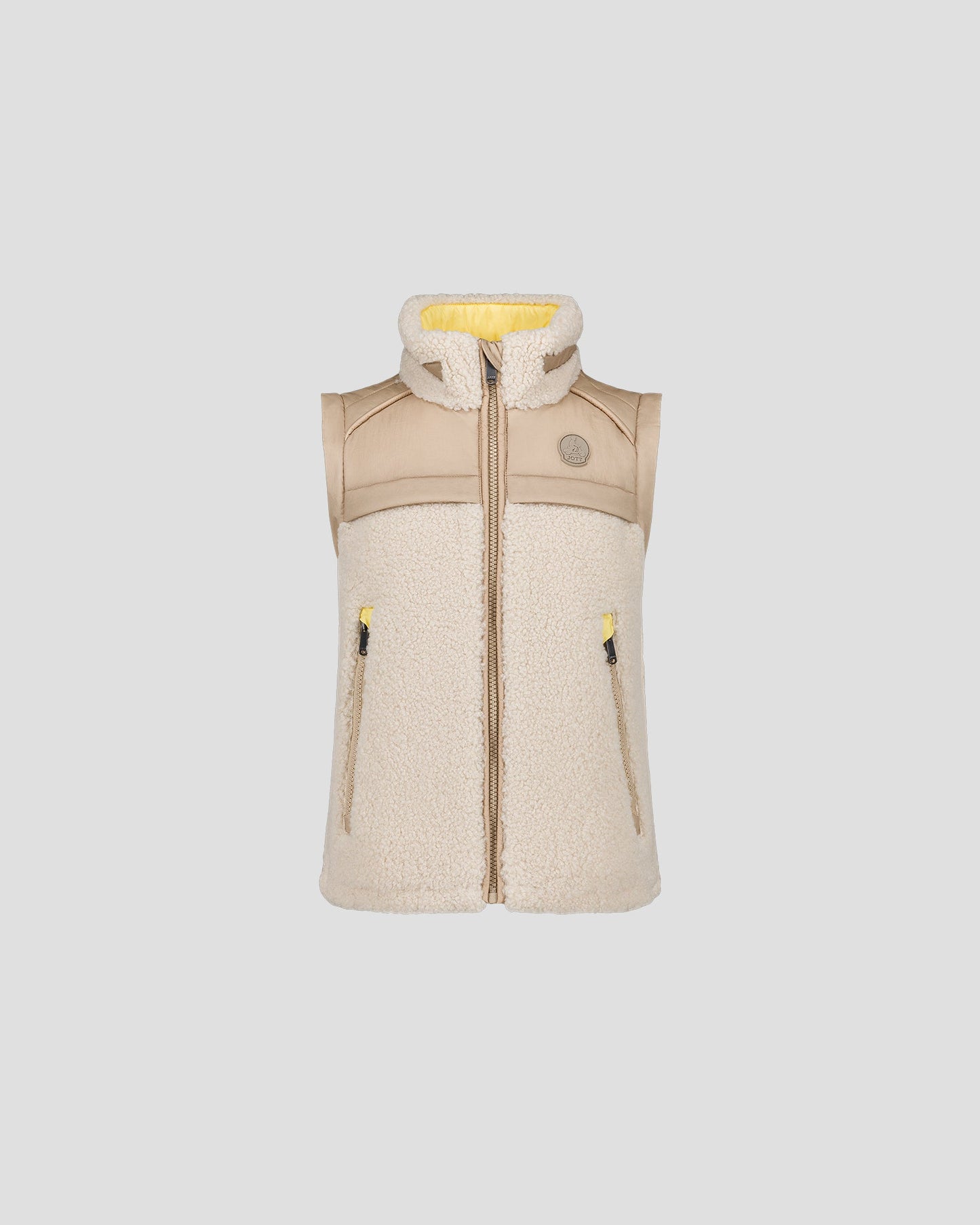 Doudoune enfant sherpa Naturel Erwan