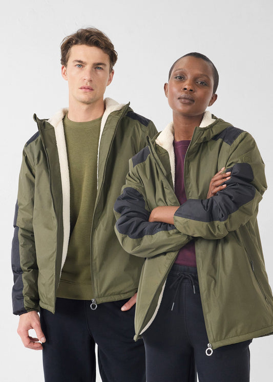 Imperméable sherpa Army Dippen sherpa