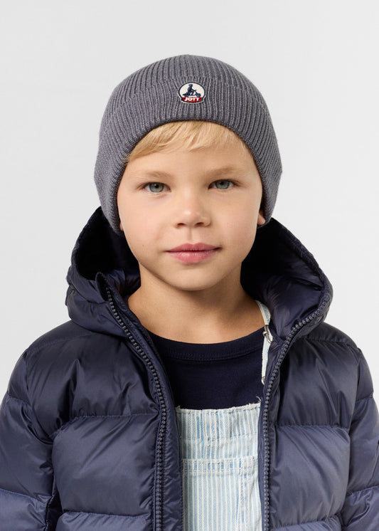 Bonnet enfant Gris chiné foncé Noah 2.0