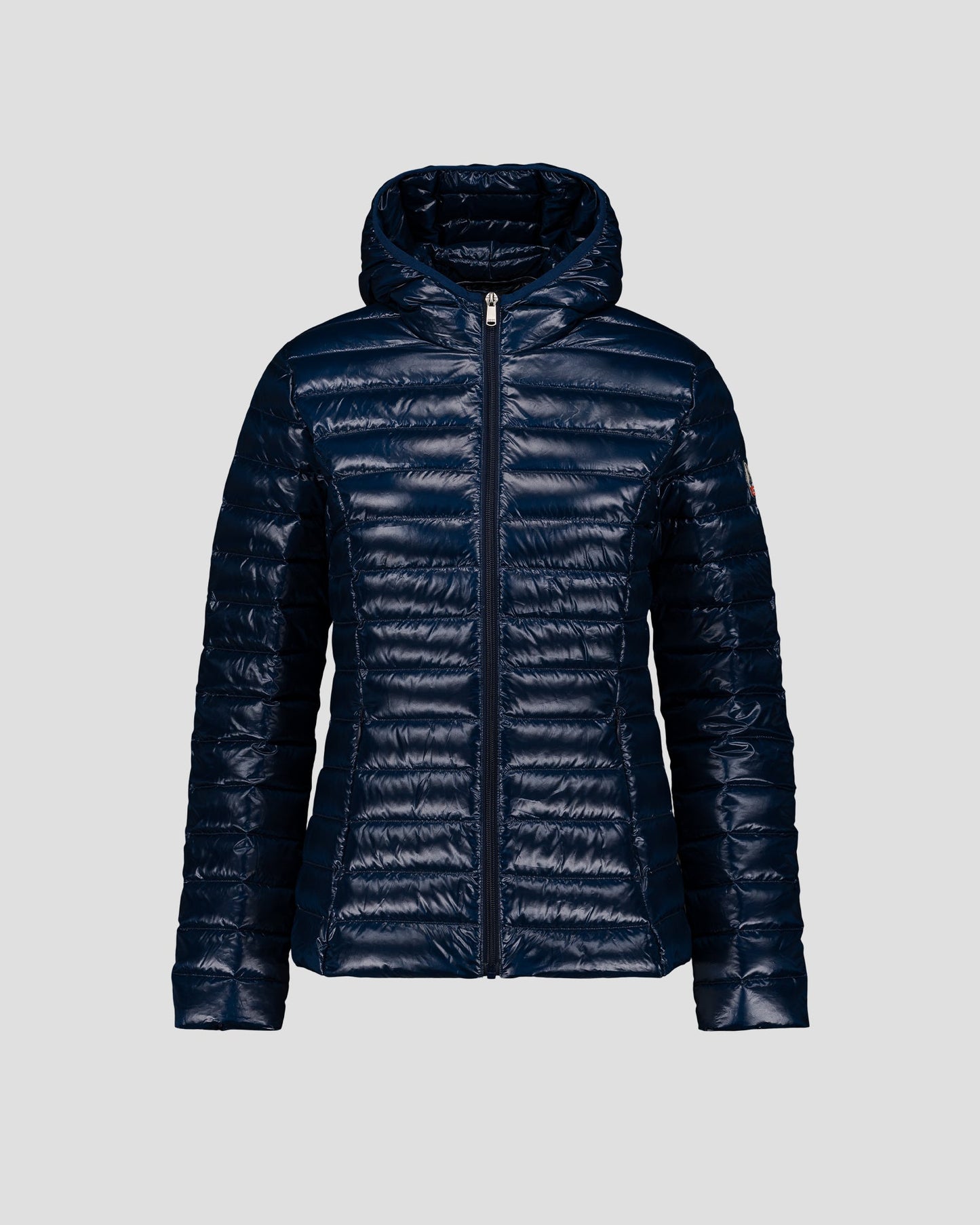 Doudoune légère à capuche Marine Cloe shiny