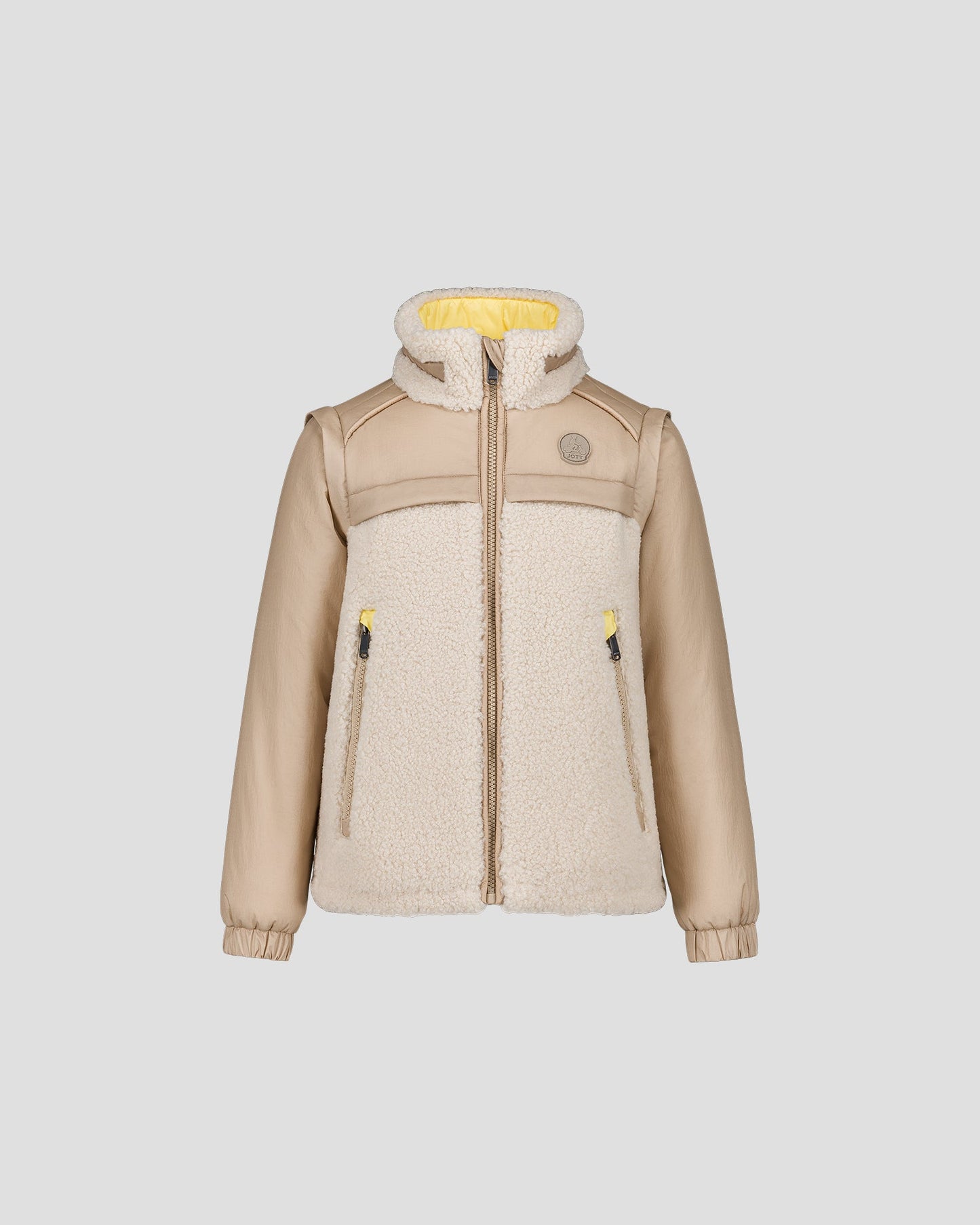 Doudoune enfant sherpa Naturel Erwan