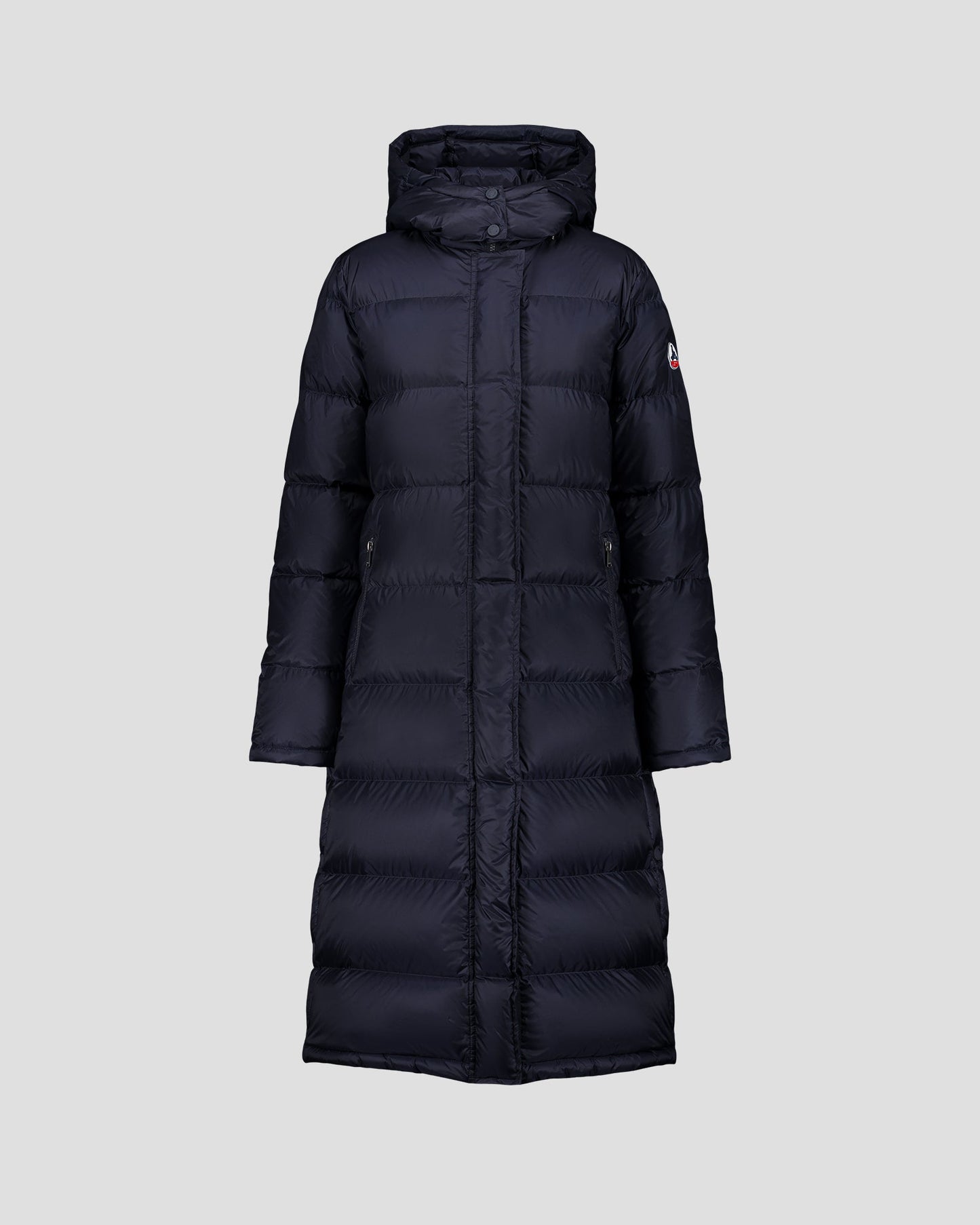 Doudoune longue à capuche Grand Froid Marine Karachi