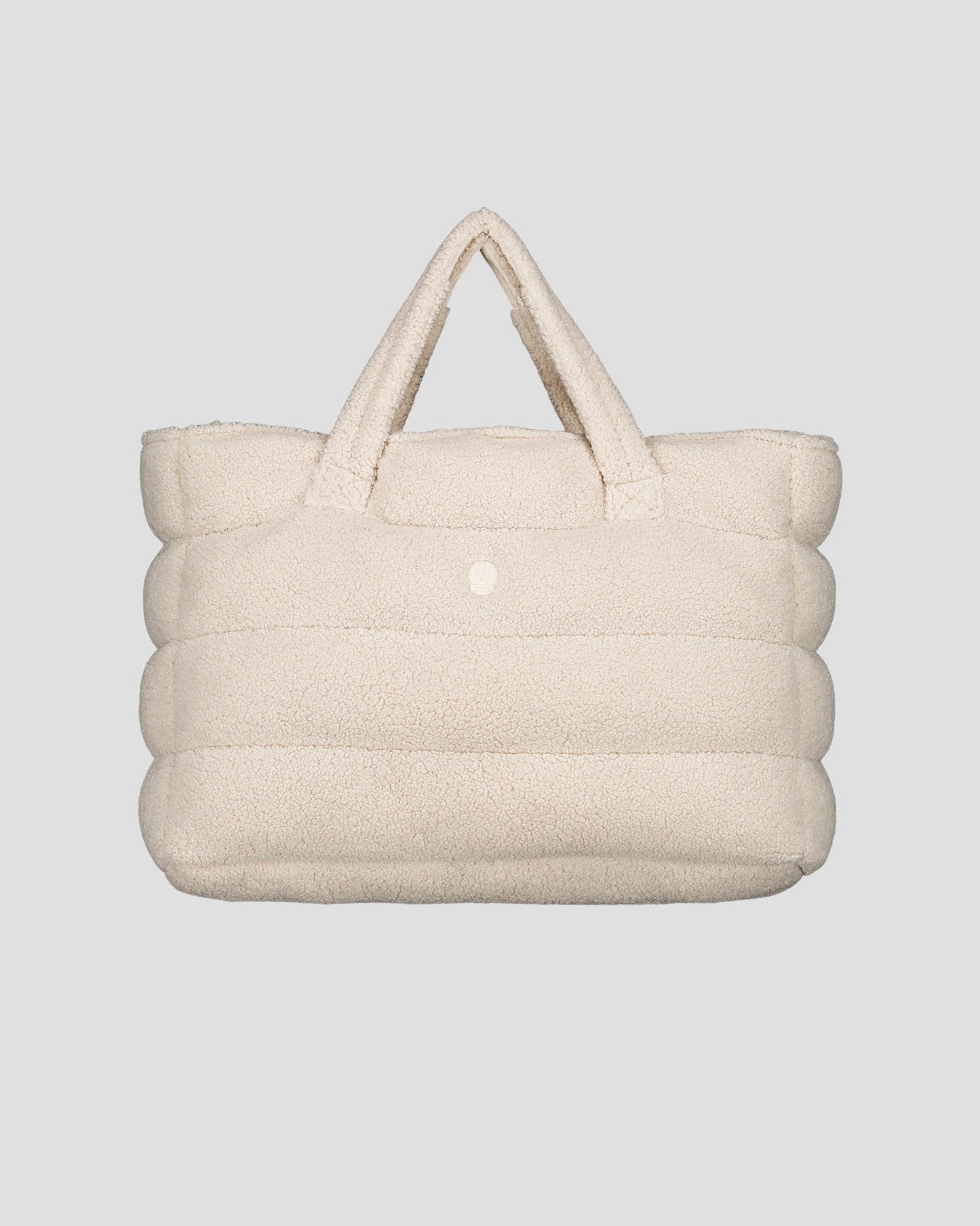 Maxi totebag Naturel Leina sherpa
