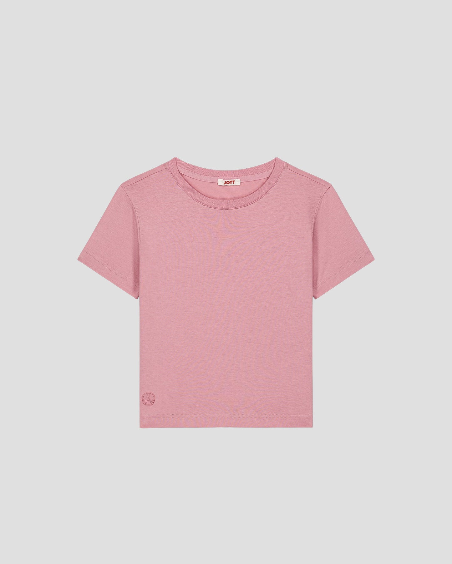 T-shirt enfant à col rond Rose antique Pio