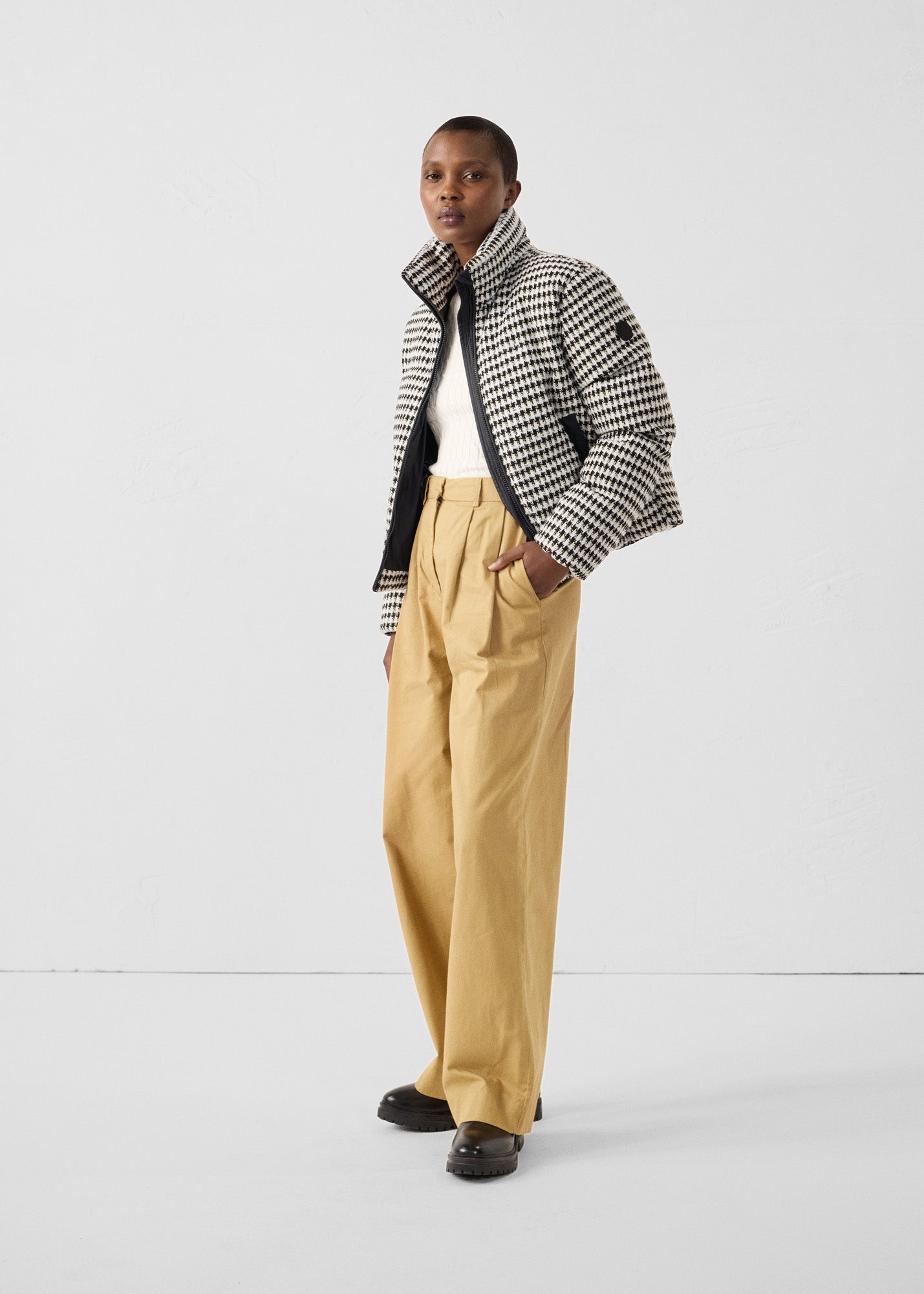 Veste Grand Froid esprit puffer Naturel/noir Akira multico