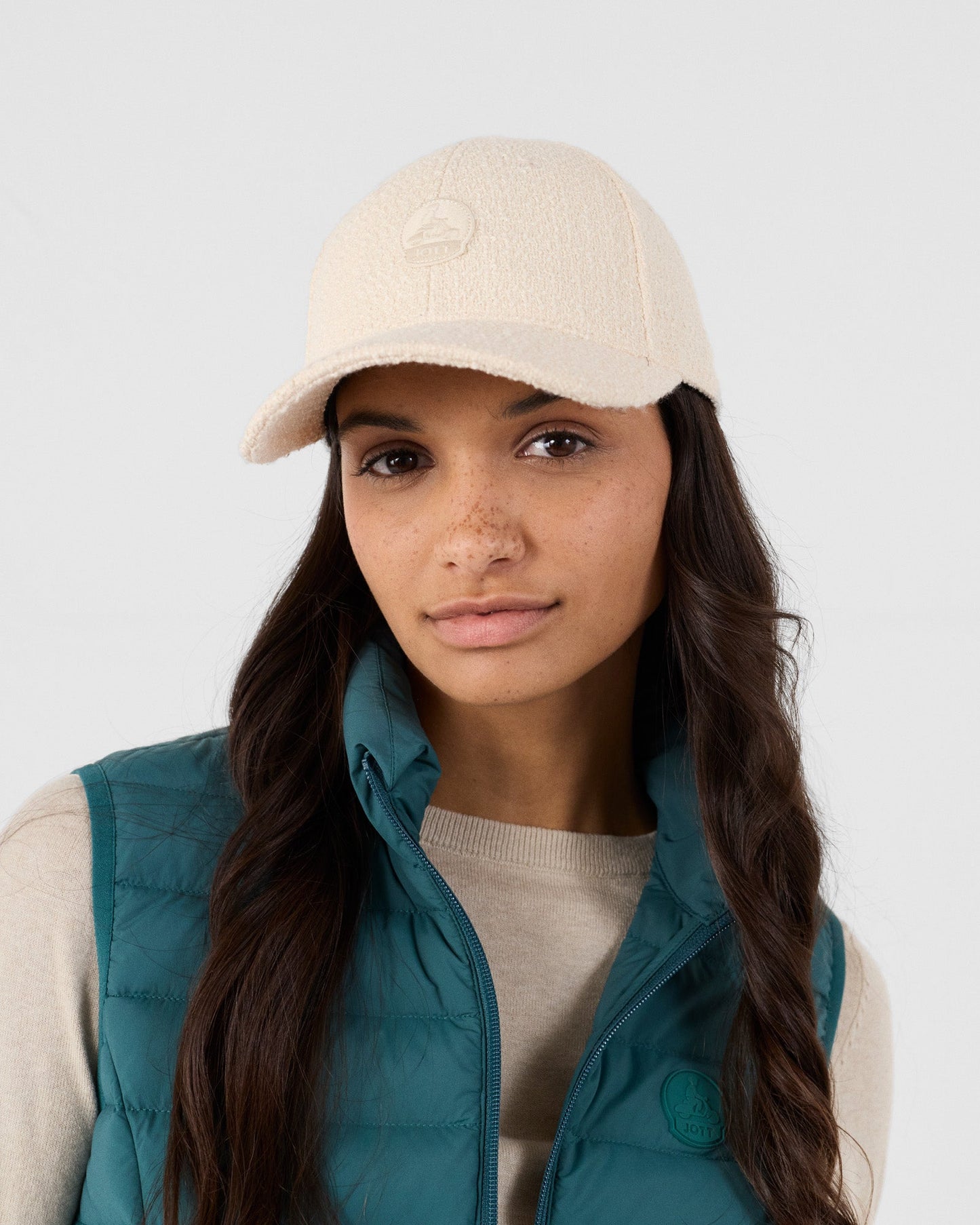 Casquette en tweed Naturel Fox