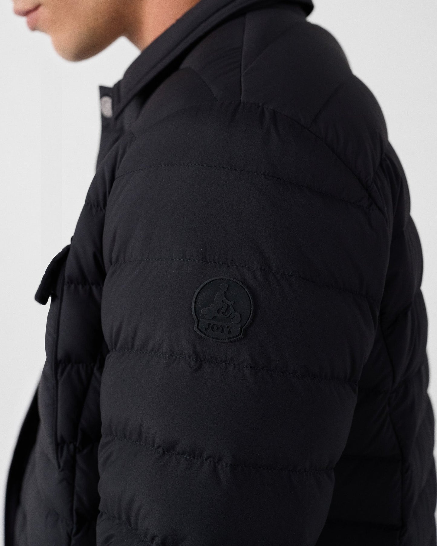 Surchemise Noir Cliff