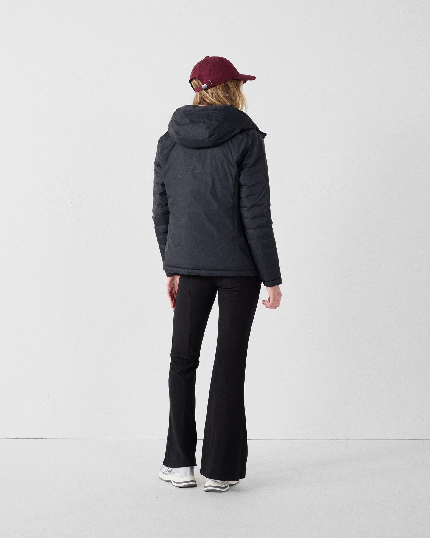 Doudoune réversible Noir/leopard beige Bergame print