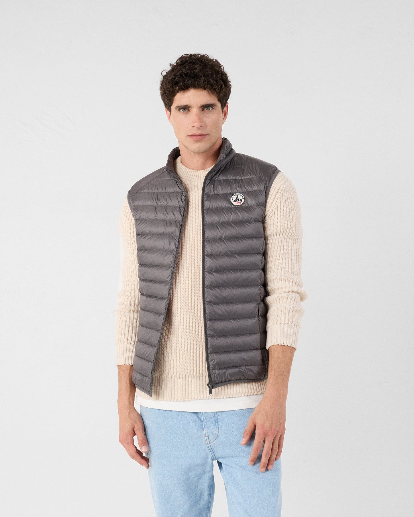 Doudoune sans manches Anthracite Tom