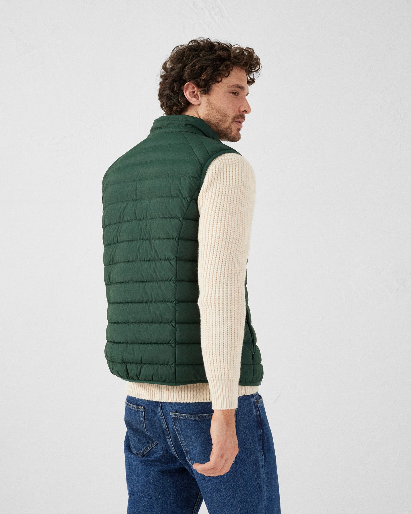 Doudoune sans manches stretch Forêt Arafo