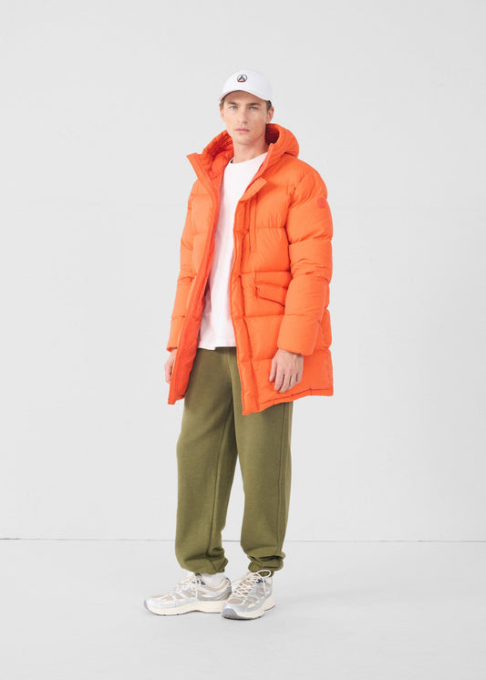 Doudoune Grand Froid stretch mi-longue Rouge feu Scott