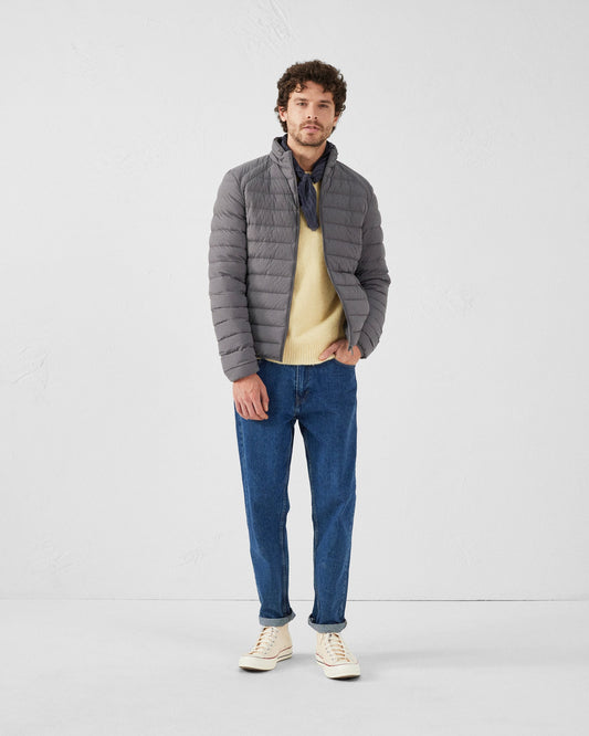 Doudoune légère stretch Anthracite Aragon