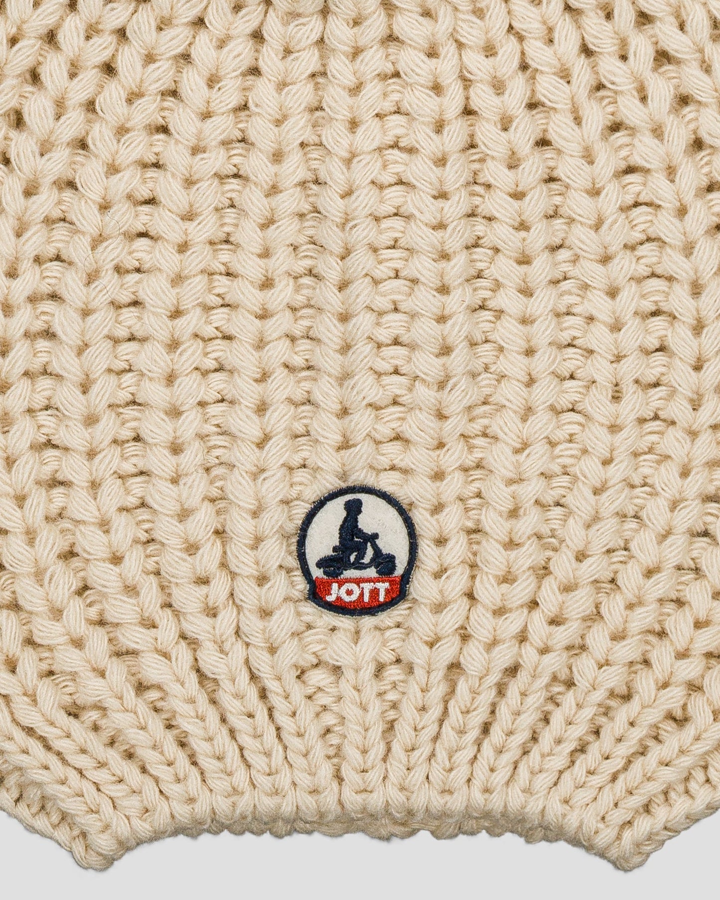 Bonnet à pompons Naturel Langley