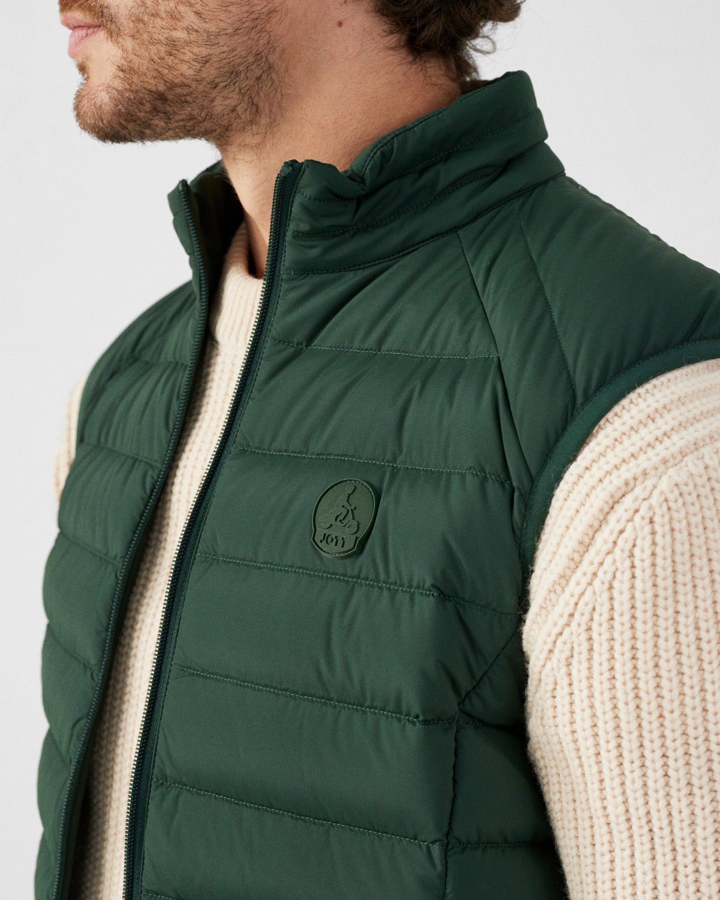 Doudoune sans manches stretch Forêt Arafo