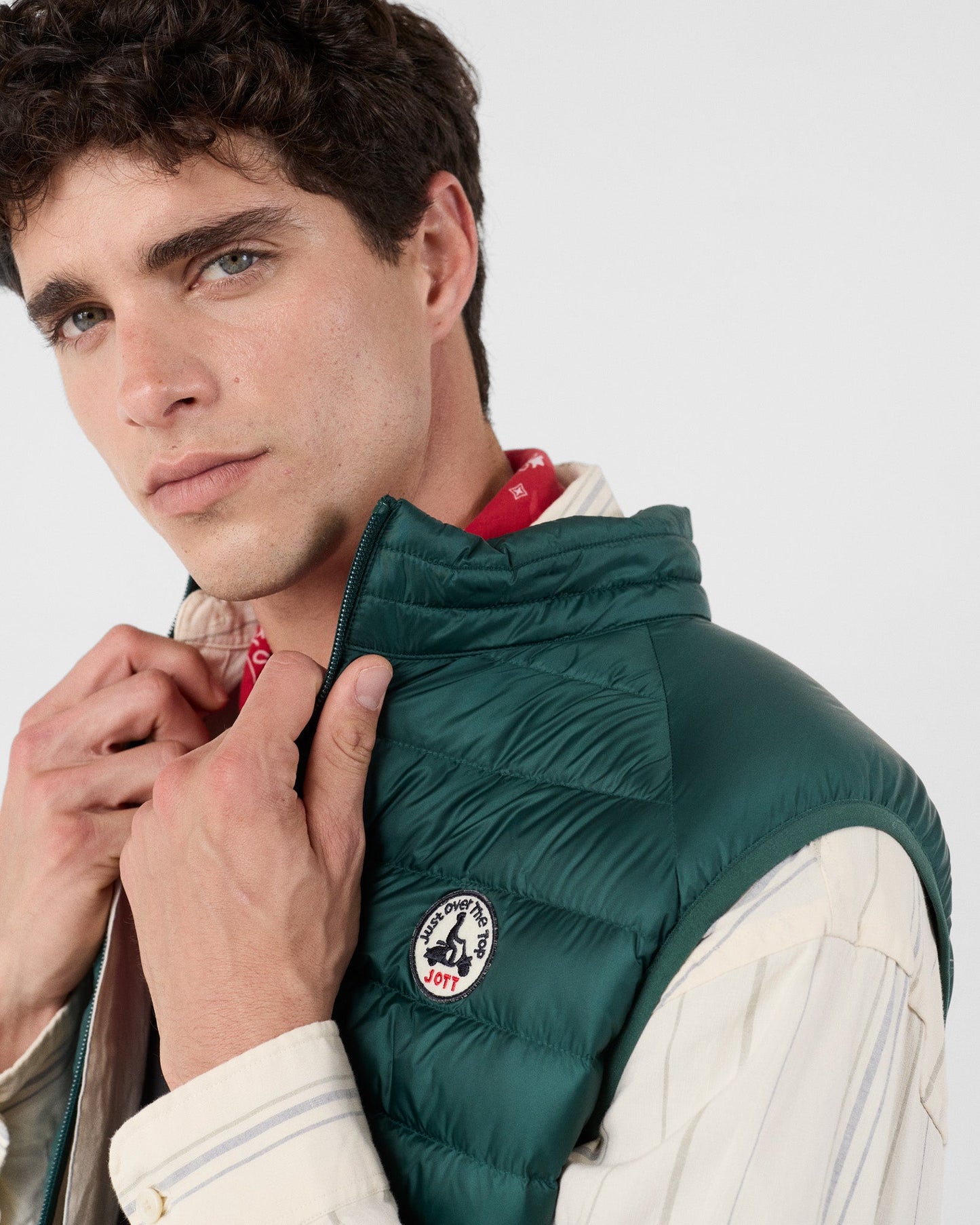 Doudoune sans manches Forêt Tom