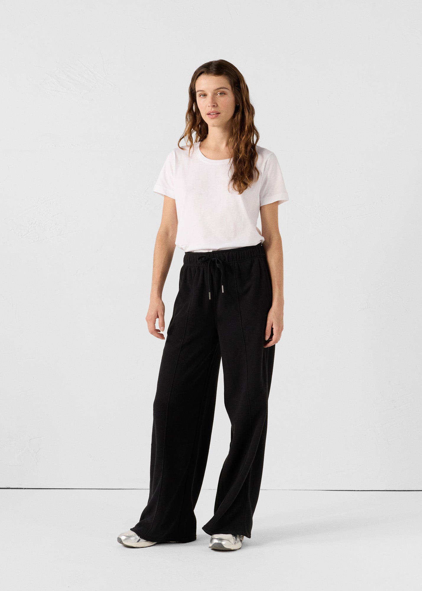 Pantalon polaire Noir Silvia